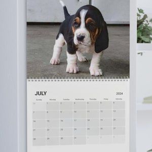 High Five Paws "Puppy Love" Calendar 2024 (Yellow)